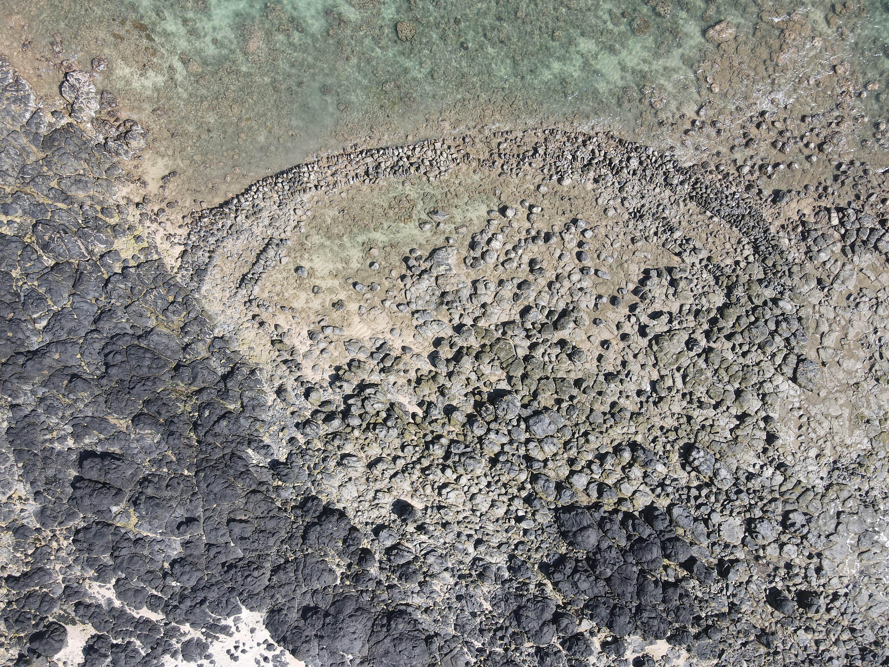 吉貝村東焦坪仔滬的全貌