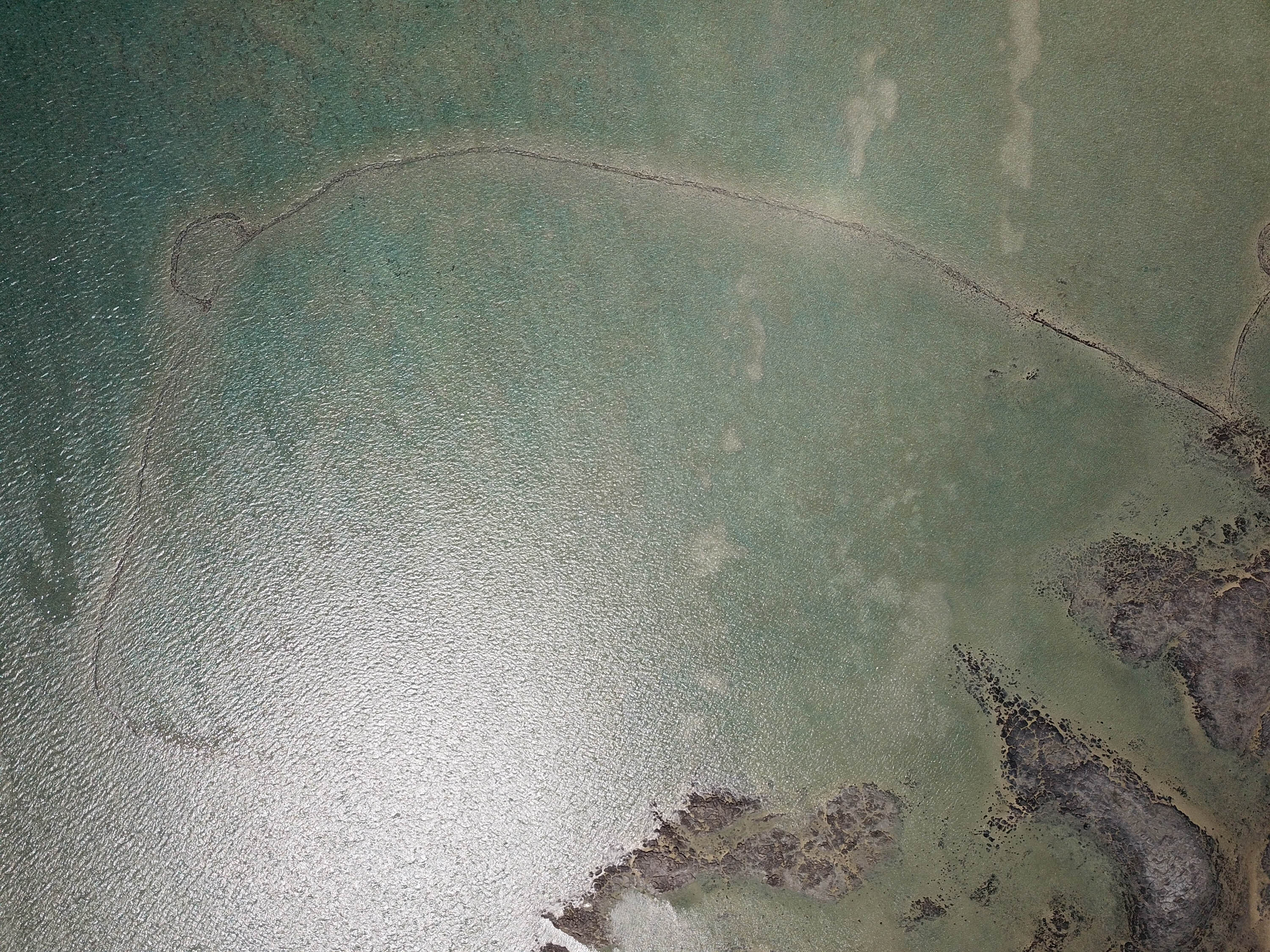 鳥嶼村橫閂滬的全貌