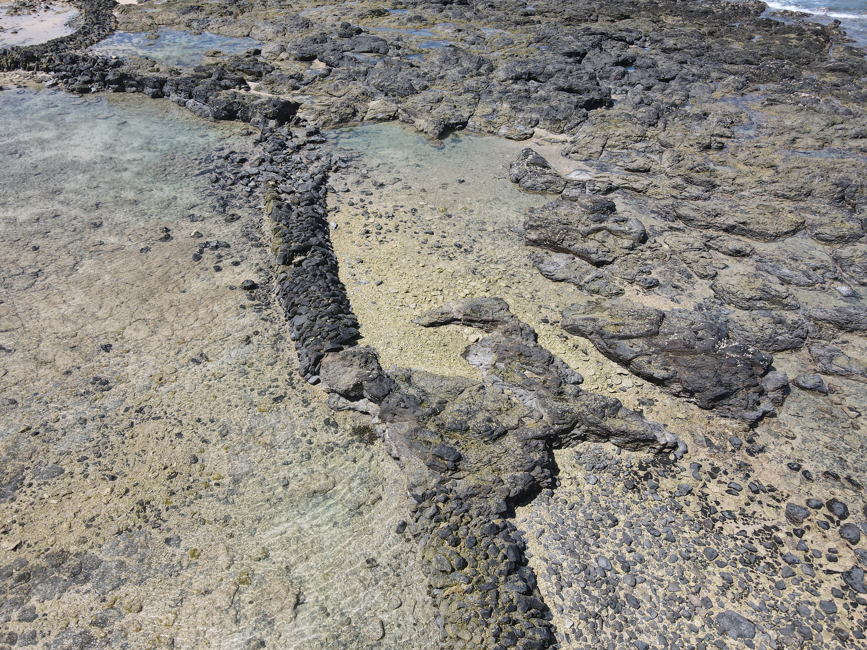 吉貝村格仔滬的滬岸