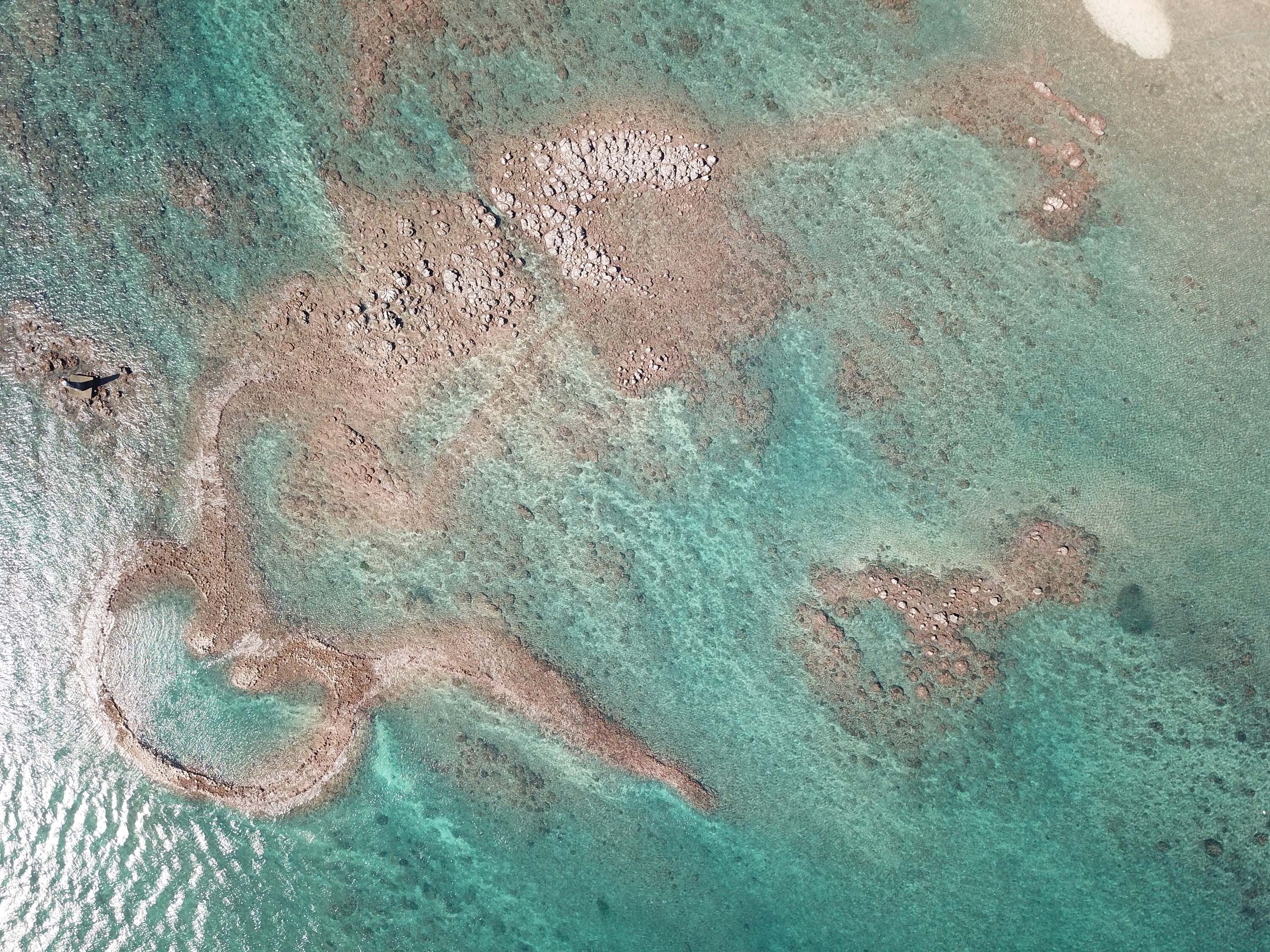 鳥嶼村白沙仔滬的全貌