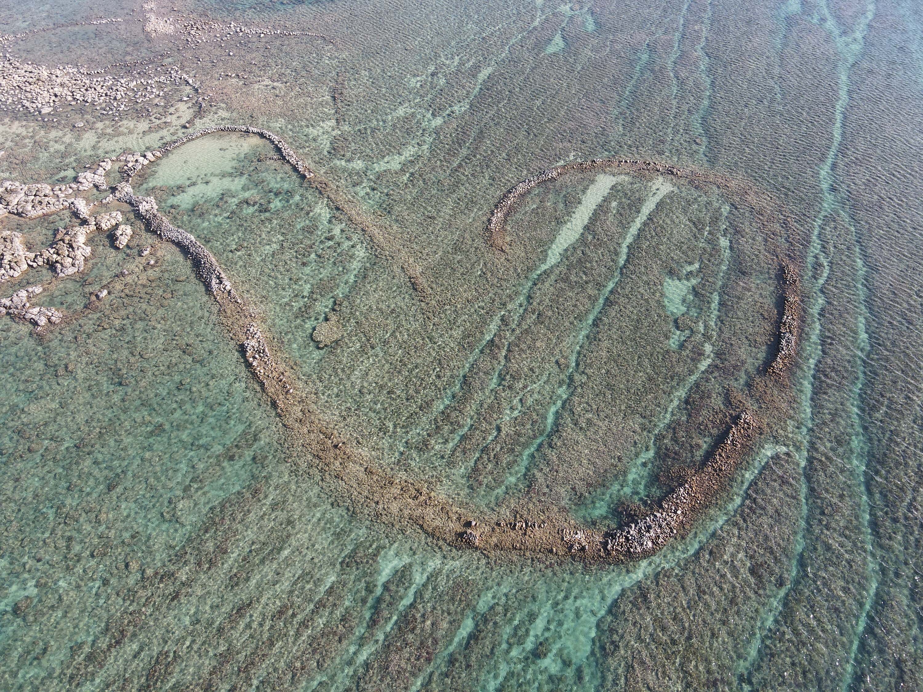 吉貝村沙潭仔滬的全貌