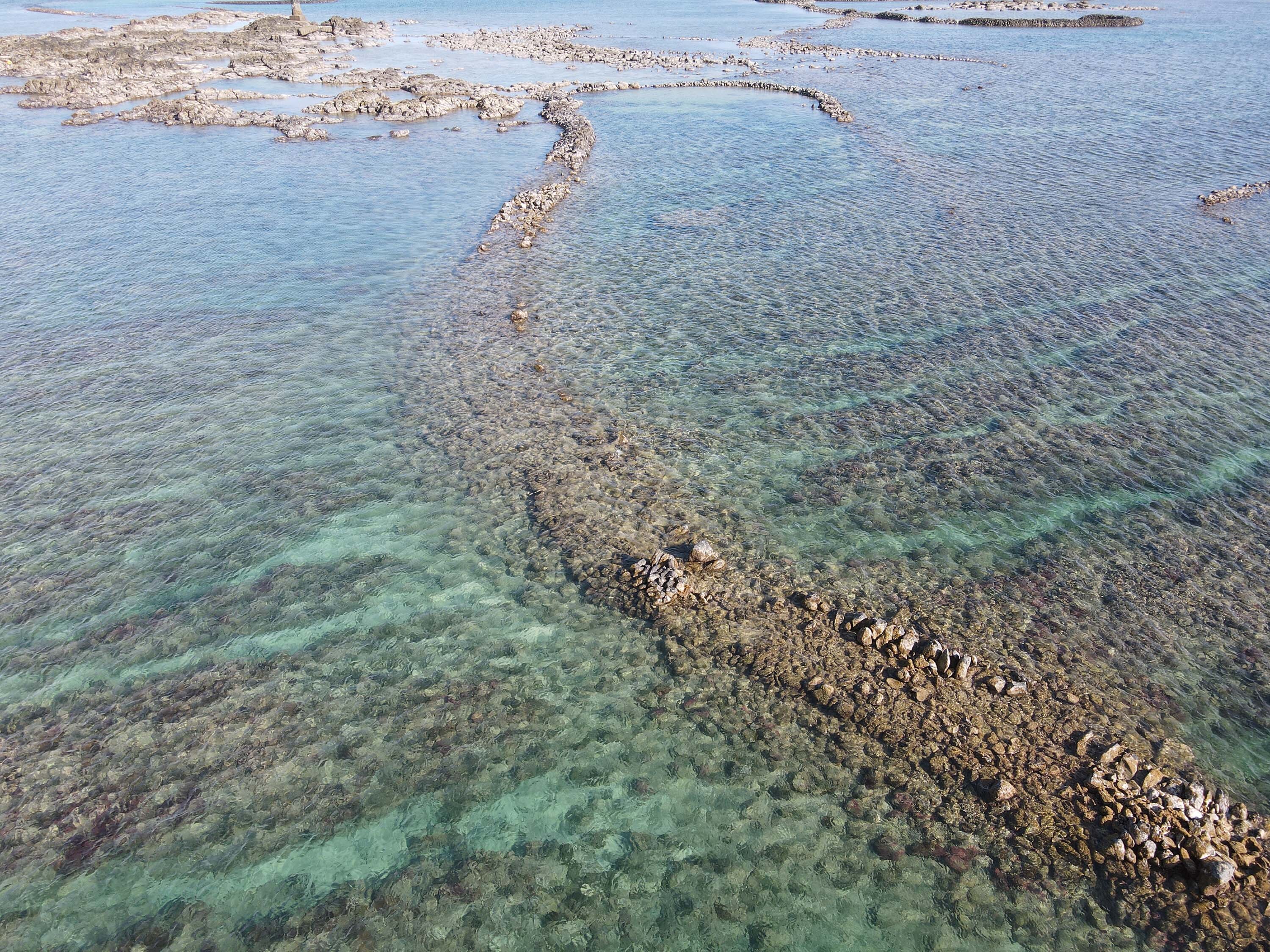 吉貝村沙潭仔滬的滬岸