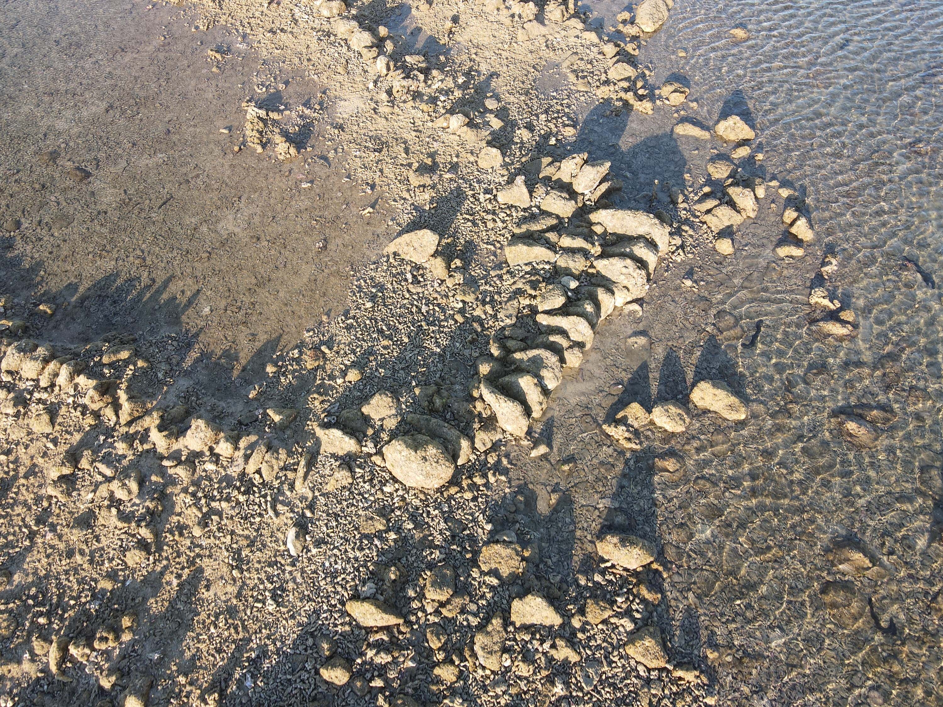 吉貝村無名滬（1）的滬碇