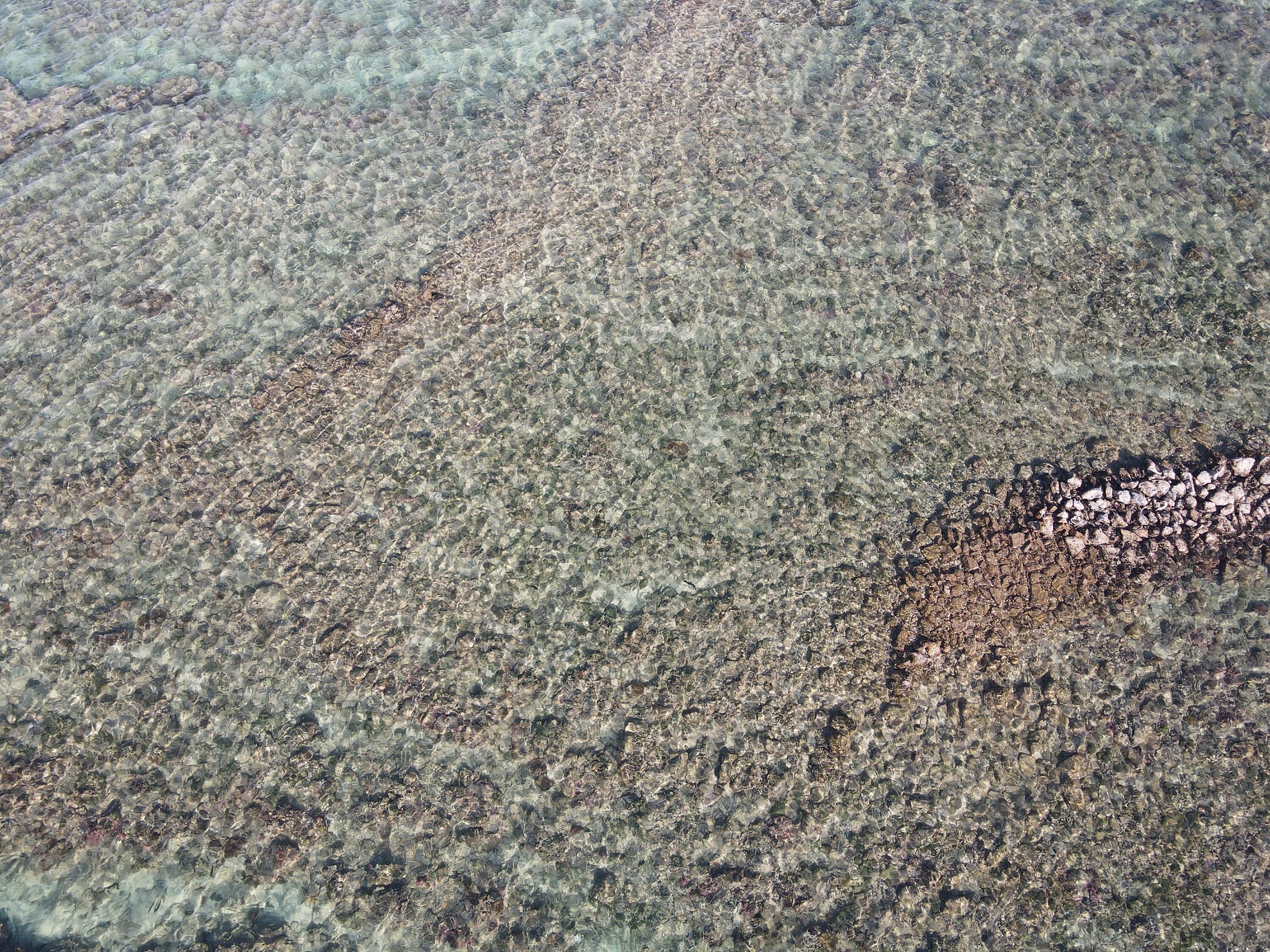 吉貝村沙潭仔滬的滬碇殘跡