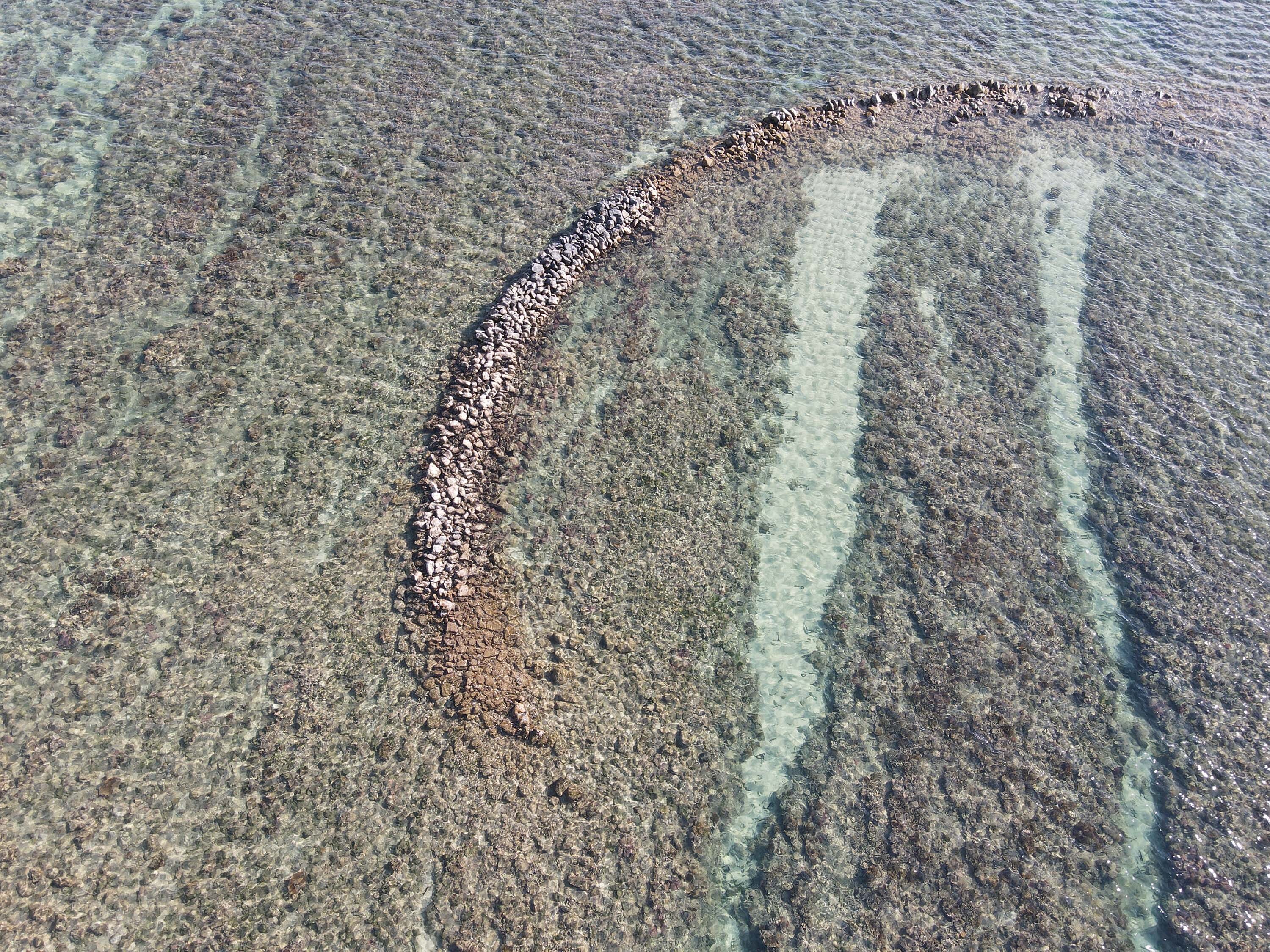 吉貝村沙潭仔滬的左滬彎